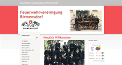 Desktop Screenshot of feuerwehrbirmensdorf.ch